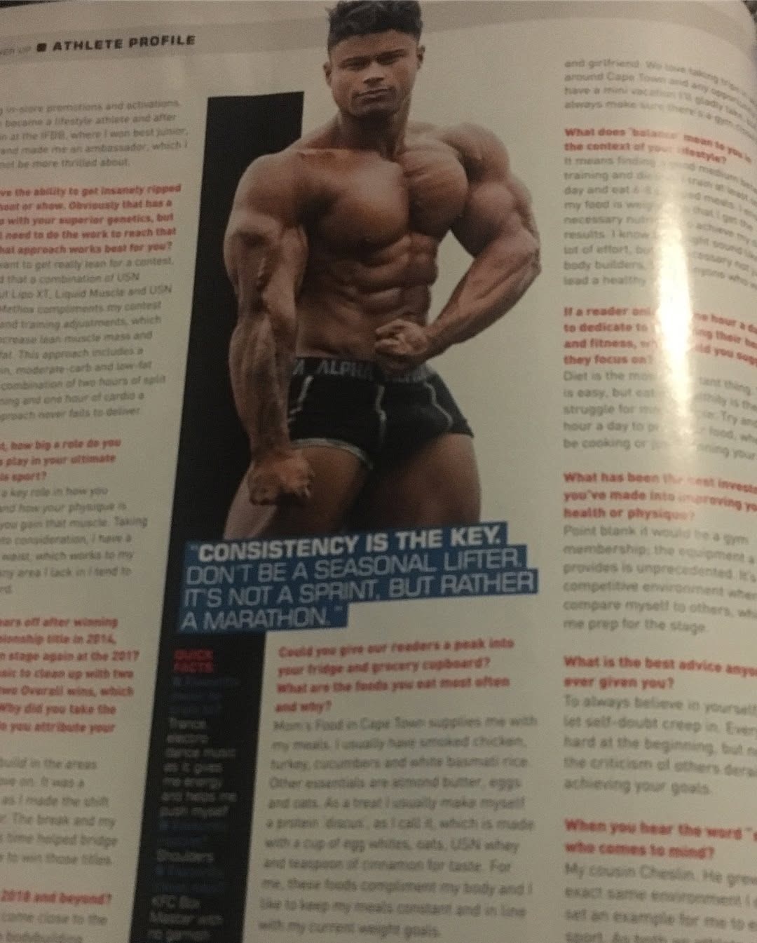 2018 – First Muscle & Fitness Feature