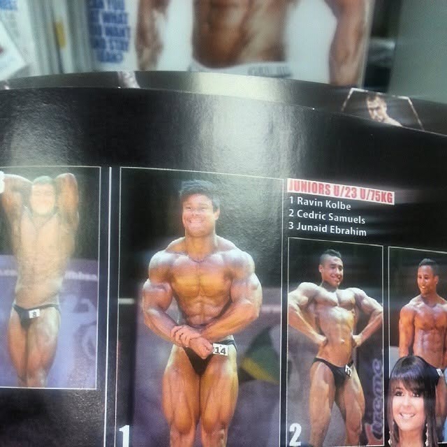 First Magazine Appearance – Muscle Evolution, 2014